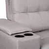 Sofa Retractil 3 Cuerpos Tela Gris Atlanta Gris Osc en Gris - Sillones y sofás, Uruguay | Divino, vista 8 de 9