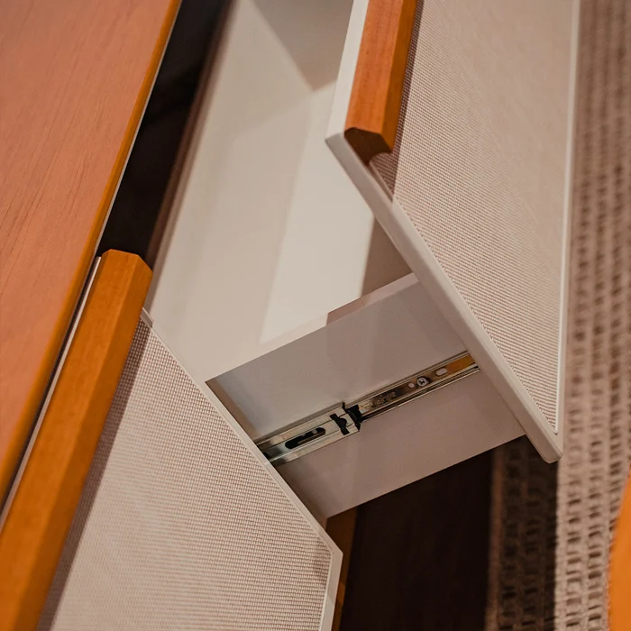 Rack para TV - Maldivas 2.2 - Línea Nevada - Blanco/Natural en Blanco - Muebles para TV, Uruguay | Ecowood, vista 7