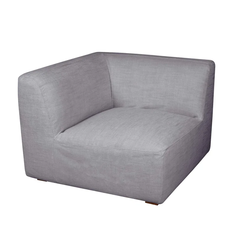 Sofá Modulable Tela Gris Chill en Gris - Sillones y sofás, Uruguay | Divino, vista 3