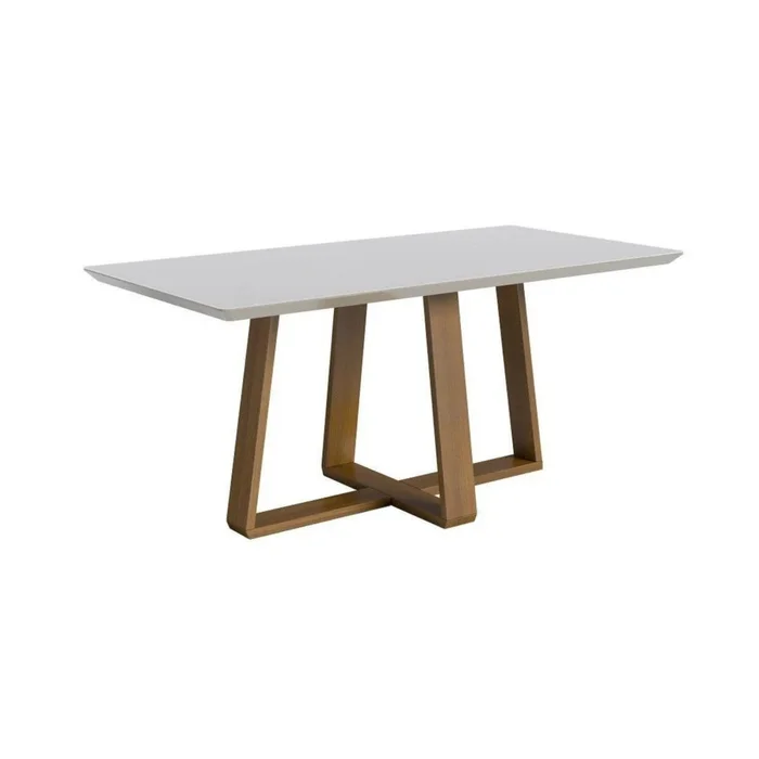 Mesa de Comedor Wood 1.6 - Rectangular - Línea Nevada - Mesas de comedor, Uruguay | Ecowood, vista 2
