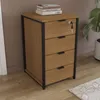 Cajonera con llave - Linea Industrial - Bibliotecas, Uruguay | Balton, vista 2 de 8