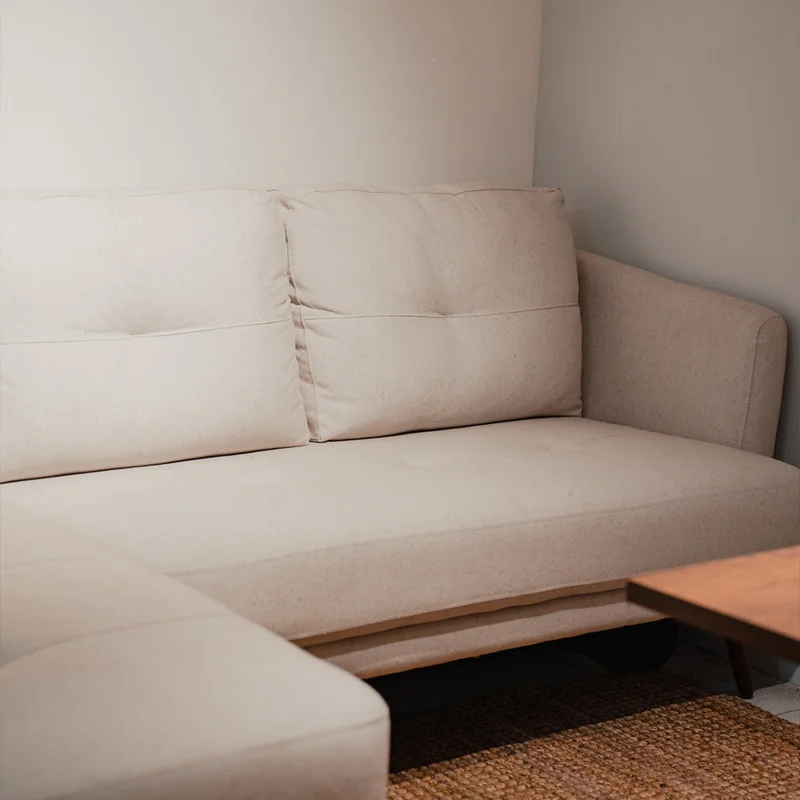 Sillón Con Chaise - Trinidad - 3 Cuerpos - Izquierdo - Beige en Beige - Sillones y sofás, Uruguay | Ecowood, vista 6