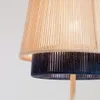 Lámpara de pie Yuvia de algodón con acabado beige y azul en Multicolor - Lámparas de pie, Uruguay | Kavehome, vista 3 de 5