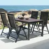Mesa de jardín YTTRUP A90xAl150 madera dura en Madera natural - Muebles para el exterior, Uruguay | JYSK, vista 3 de 5