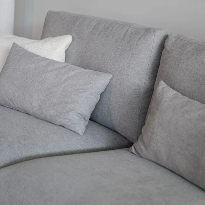 Sofá Da Vinci / Gris Claro en Gris - Sillones y sofás, Uruguay | Fábrica Italiana, vista 5
