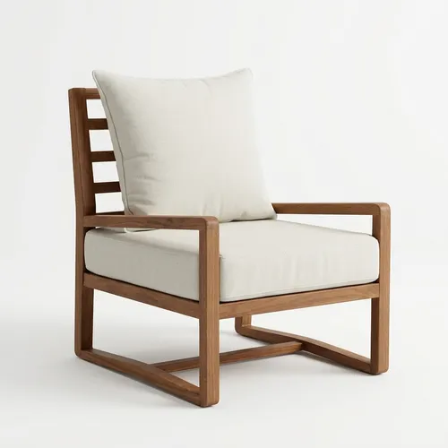 Butaca África en Madera natural - Butacas, banquetas y puffs, Uruguay | Diseno Montevideo