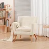BUTACA Tela y Madera Natural Living - Noruega en Madera natural - Sillones y sofás, Uruguay | Ecowood, vista 1 de 4
