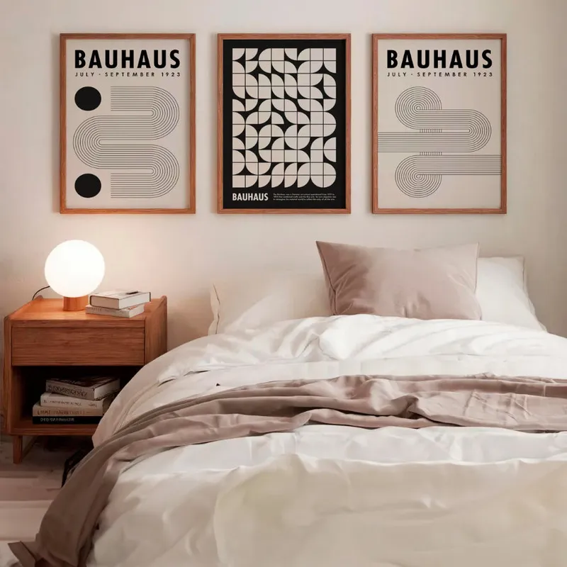 Bauhaus - Black en Multicolor - Láminas, Uruguay | La Cuadrería