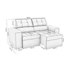 Sillón reclinable 188 cm Lanús - Sillones y sofás, Uruguay | Nario Hogar, vista 5 de 5