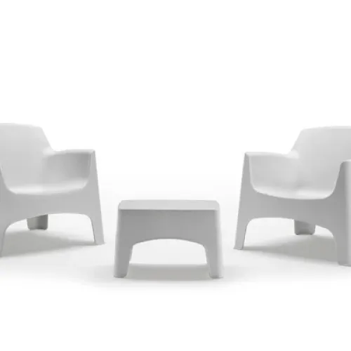 SET IBIZA TERRACE 2 SILLONES 1 MESA GRIS en Gris - Muebles para el exterior, Uruguay | Alfa Ventas