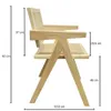 Butaca Pierre en Madera natural - Sillas, Uruguay | La Cueva Muebles, vista 2 de 10