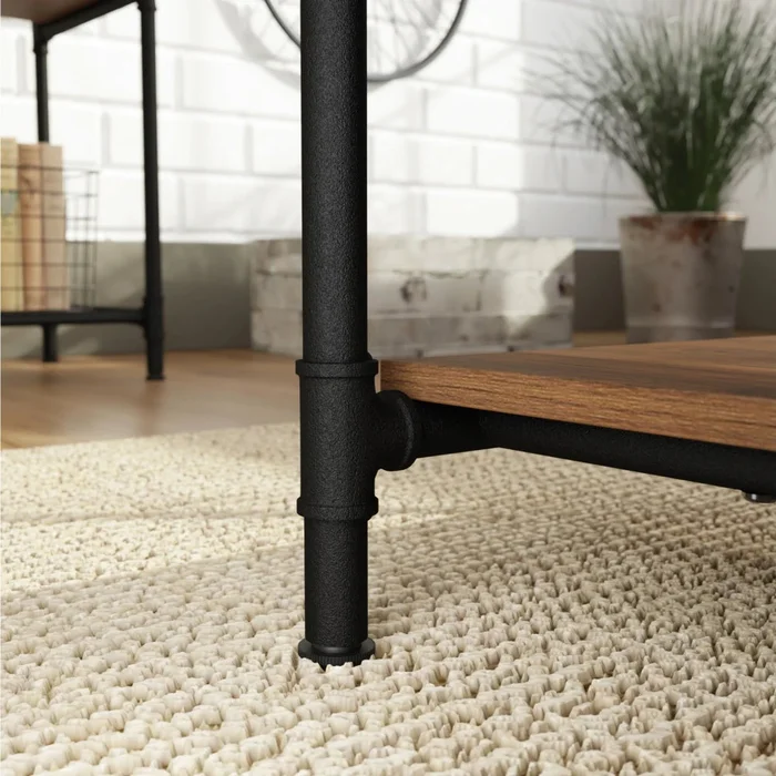 Mesa Ratona Articulada - Sauder - Linea Iron City en Madera natural - Mesas de living, Uruguay | Ecowood, vista 3