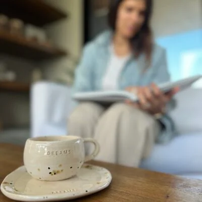 Cápsula dulce (taza y plato) en Beige - Decoración, Uruguay | Dreams On Time, vista 6