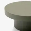 Mesa de centro Aiguablava de cemento - verde Ø 90 cm en Verde - Mesas de living, Uruguay | Kavehome, vista 6 de 8