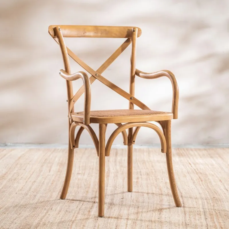 Silla Aria Teca en Madera natural - Sillas, Uruguay | Aihaus