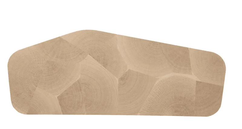 MESA CENTRO BAKERS HOJAS ROBLE L en Madera natural - Mesas de living, Uruguay | Masinfinito Casa, vista 3