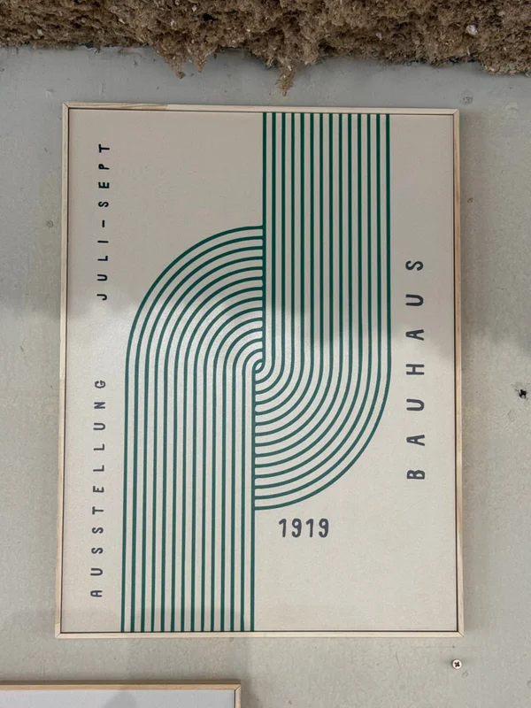 Kit 2 Cuadros – Bauhaus Verde – 30 x 40 en Verde - Decoración de pared, Uruguay | Berna Home, vista 4