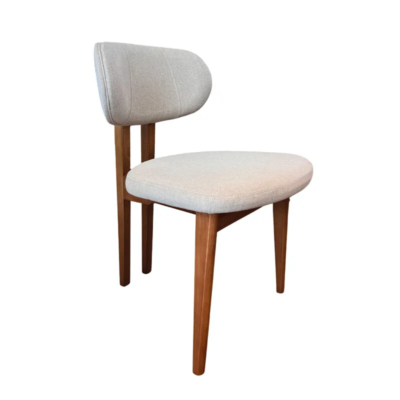 SILLA LUIZA MADERA TELA 3008 52X60,5X82H - Sillas, Uruguay | Vinibel