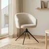 Silla De Comedor Metal-y-tela Natural-beige Lia en Beige - Sillas, Uruguay | Divino, vista 5 de 5
