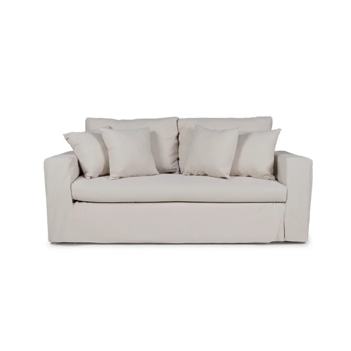 Sofá Moscow con Funda - Tela Rústica - 2,5 cuerpos - TD5260-1635 (Beige) en Beige - Sillones y sofás, Uruguay | NYR, vista 2
