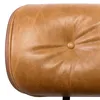 Butaca C/puff 1 Cuerpo Cuero-100-natural Marron Eames Camel en Beige - Sillones y sofás, Uruguay | Divino, vista 8 de 9