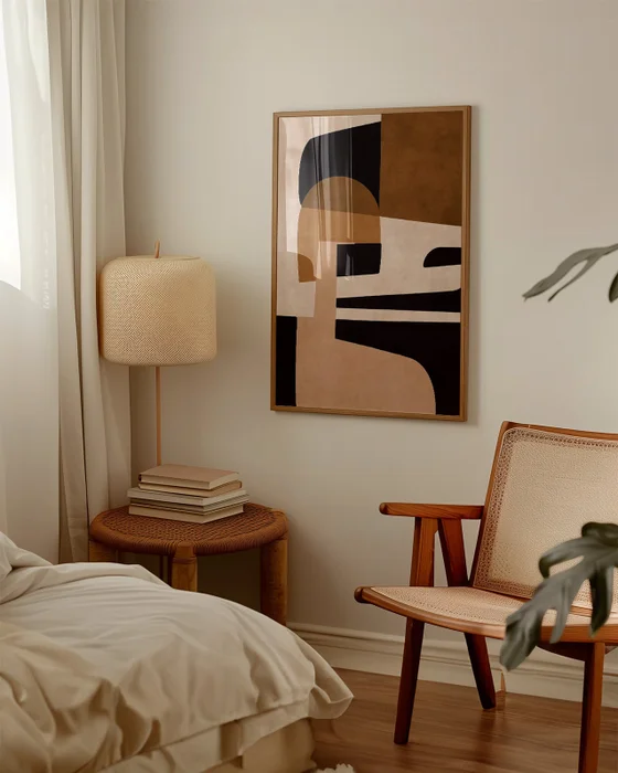 Abstractos Neutros - Serie N.15 en Multicolor - Láminas, Uruguay | La Cuadrería, vista 4