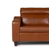 Sofá Milán - Cuero Básico - 3 cuerpos - 457 (Brandy) en Naranja - Sillones y sofás, Uruguay | NYR, vista 3 de 5