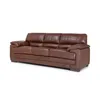 Sofá Oxford - Cuero Básico - 3 cuerpos - New Brown en Marrón - Sillones y sofás, Uruguay | NYR, vista 1 de 4