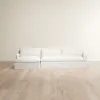 Sofá tapizado Mari en Blanco - Sillones y sofás, Uruguay | Pieza Clave, vista 1 de 3