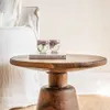MESA ALMOND - SUAR TOSTADO - DIAMETRO 70 CMS en Marrón - Mesas de living, Uruguay | La Iberica, vista 6 de 20