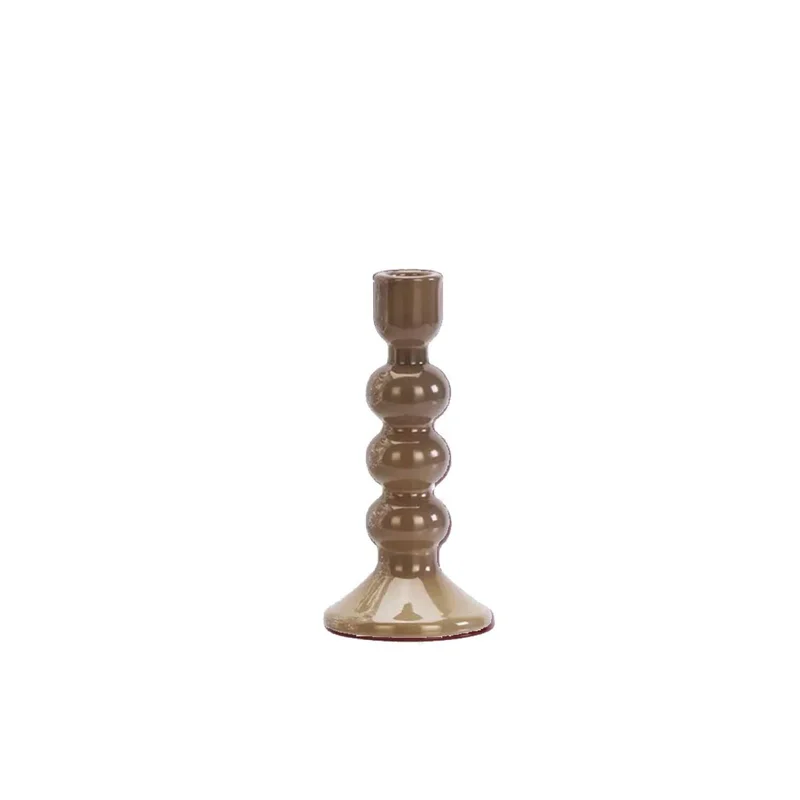 Portavelas Noelia - Taupe Grande en Beige - Velas y Portavelas, Uruguay | Walnut, vista 3