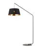 Luminaria de pie pantalla negra interior dorado E27 180cm en Multicolor - Lámparas de pie, Uruguay | Iluminica, vista 2 de 6
