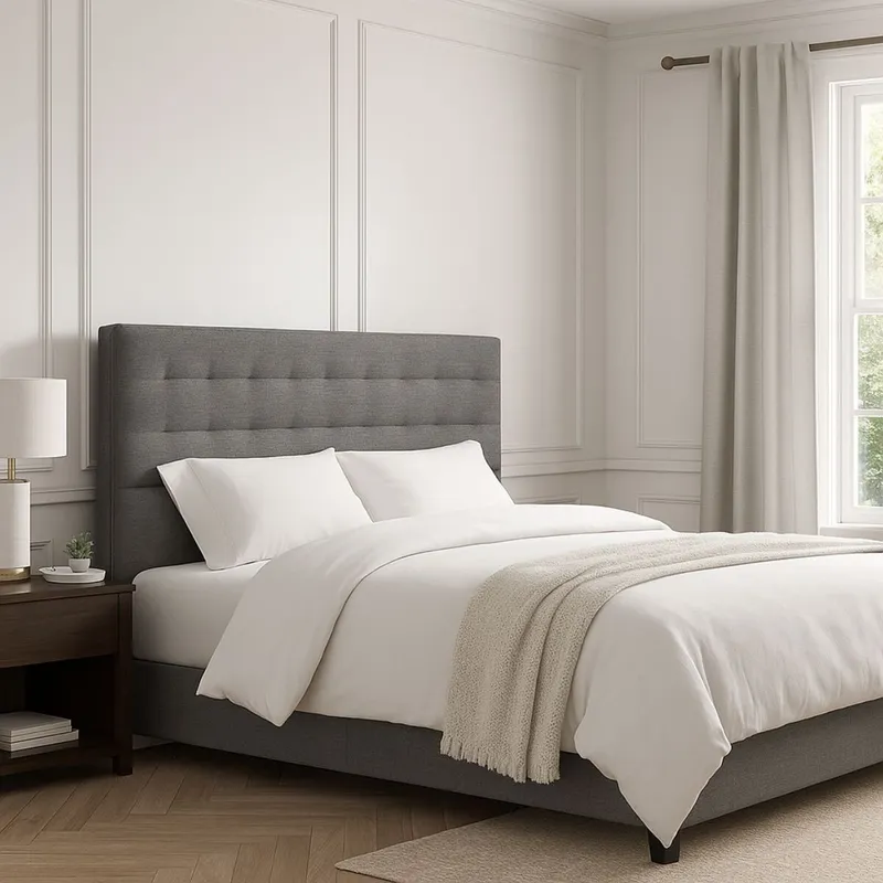 RESPALDO DE PARED MODENA GRIS 1 PLAZA - Respaldos de cama, Uruguay | Viasono