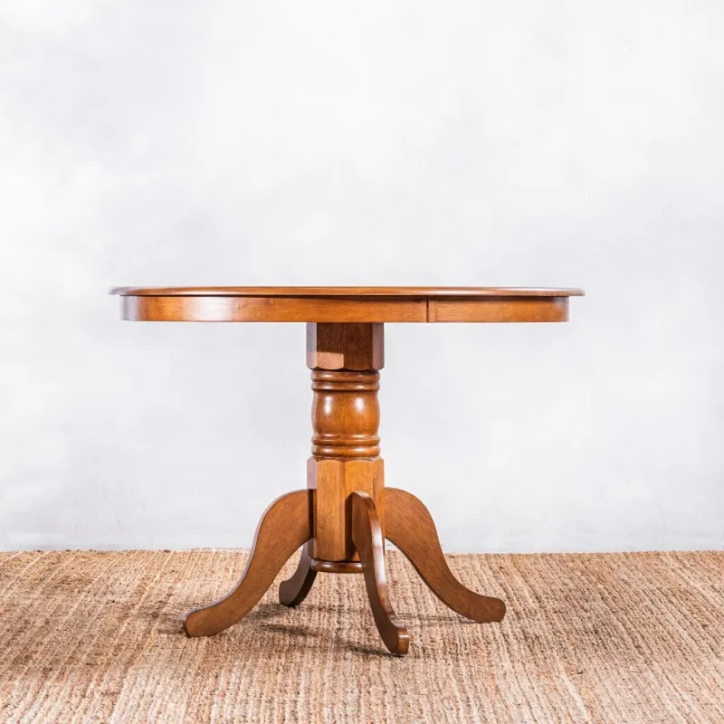 Mesa De Comedor Sue 107 Cm en Marrón - Mesas de comedor, Uruguay | Aihaus