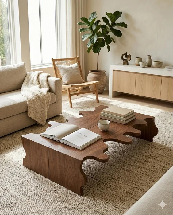 MESA DE LIVING DISEÑO ELO en Marrón - Muebles, Uruguay | Indrana, vista 9