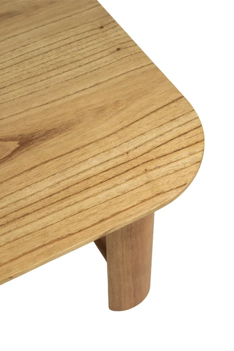 MESA DE LIVING MUSA CINAMOMO NATURAL 140X70X33H CM - Mesas de living, Uruguay | Vinibel, vista 3