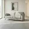 Sofá Capri - Tela Microfibra - 3 cuerpos - Kruger 06-155 (Ceniza) en Gris - Sillones y sofás, Uruguay | NYR, vista 1 de 5