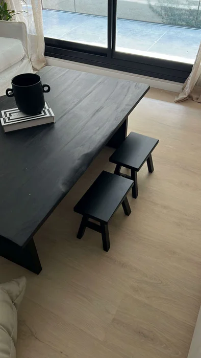 MESA TOTAL BLACK - 1.30 X 0.80 en Negro - Mesas de living, Uruguay | La Iberica, vista 11