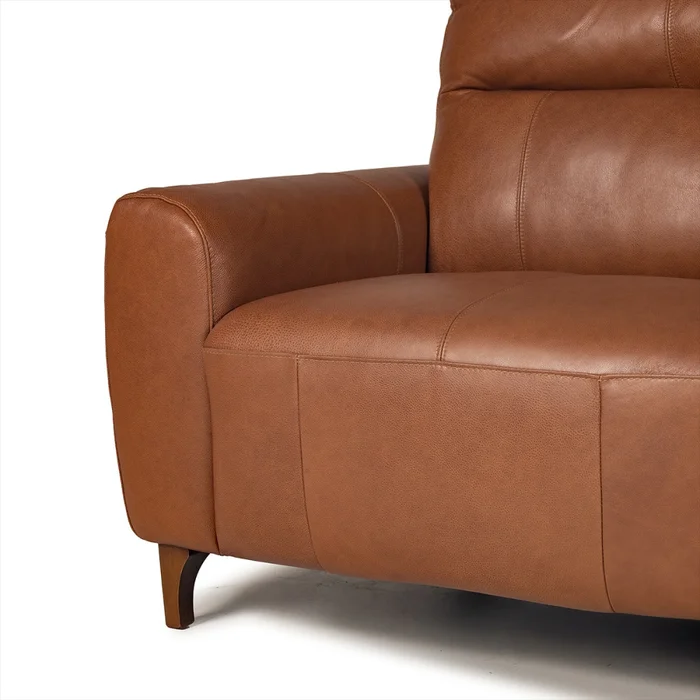 Sofá Tahití - Cuero Advanced - 3 cuerpos - Maverick Telha (Preventa) en Marrón - Sillones y sofás, Uruguay | Nyr, vista 6