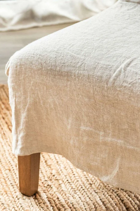 SILLA SOHO - LINO CRUDO en Beige - Butacas, banquetas y puffs, Uruguay | La Iberica, vista 5