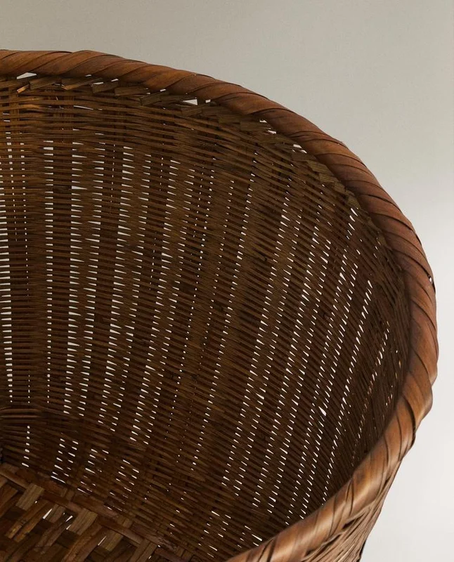 CESTA TRENZADA en Marrón - Canastos, Uruguay | Zara Home, vista 4
