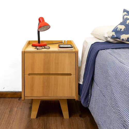 Mesa de luz Skye en Madera natural - Mesas de luz, Uruguay | Benteveo, vista 2