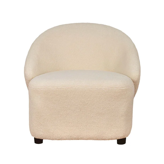 Butaca 1 Cuerpo Tela Blanco Chlóe Offwhite en Off-white - Sillones y sofás, Uruguay | Divino, vista 3
