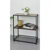 CONSOLA 2 NIVELES 62.5X30X75.5CM MADERA Y METAL en Multicolor - Mesas de comedor, Uruguay | Decohogar, vista 2 de 3