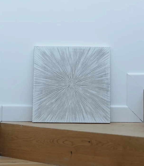 ARTE TRIBAL BLANCO TALLADO en Blanco - Espejos, Uruguay | Masinfinito Casa, vista 2