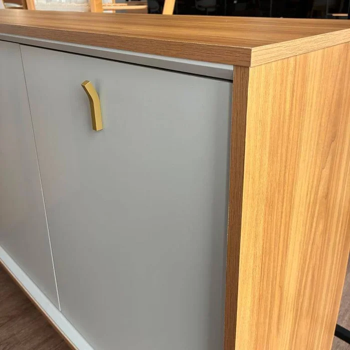 Aparador Recibidor Aura 140cm - Patas en madera maciza en Beige - Aparadores y recibidores, Uruguay | Balton, vista 6