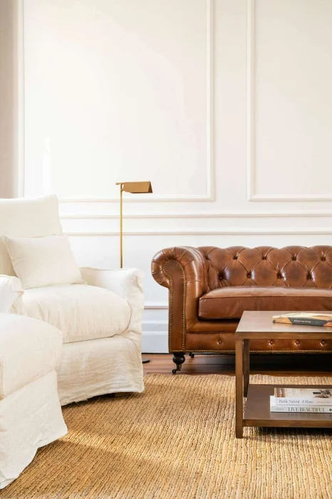 SILLON CHESTERFIELD - CUERO ITALIANO - XL en Marrón - Sillones y sofás, Uruguay | La Iberica, vista 19