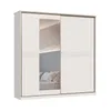 CASTRO-ROPERO 2 PTS CORREDIZAS MASTER 0626A BLANCO - Roperos y placares, Uruguay | Alfa Ventas, vista 2 de 3