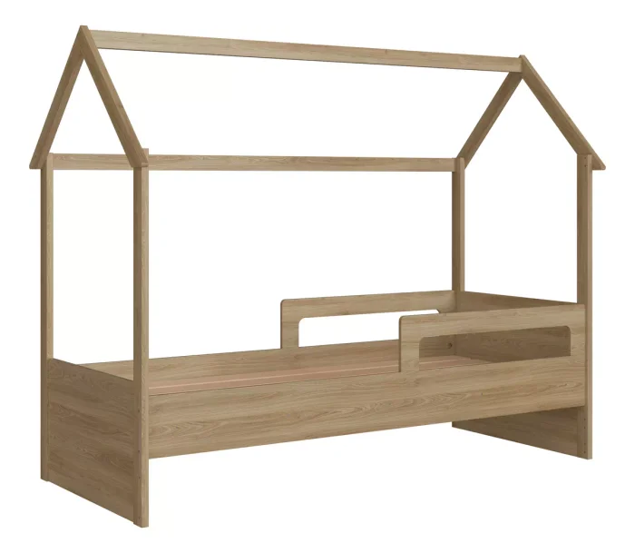 Cama Siena – Marron en Madera natural - Dormitorio, Uruguay | RM Muebles y Deco, vista 5