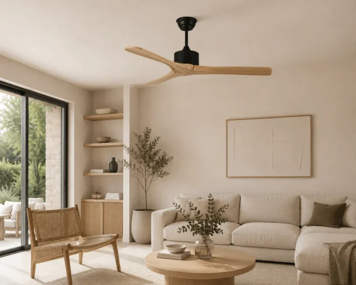 VENTILADOR TECHO SAVANNA en Madera natural - Muebles, Uruguay | HomeTouch, vista 2